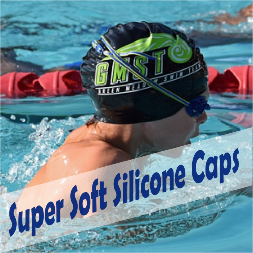 super soft silicone swimming caps